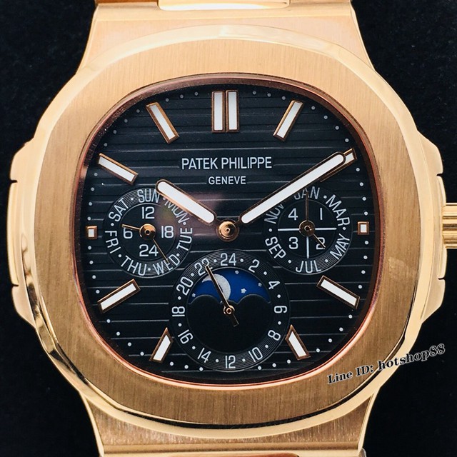 百达翡丽高端Patekphilippe超级复杂鹦鹉螺运动系列男士腕表 gjs2632